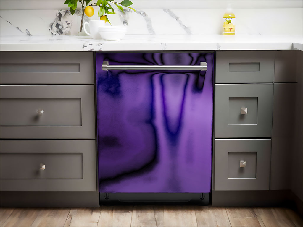 Rwraps™ Chrome Purple Vinyl Dishwasher Wrap