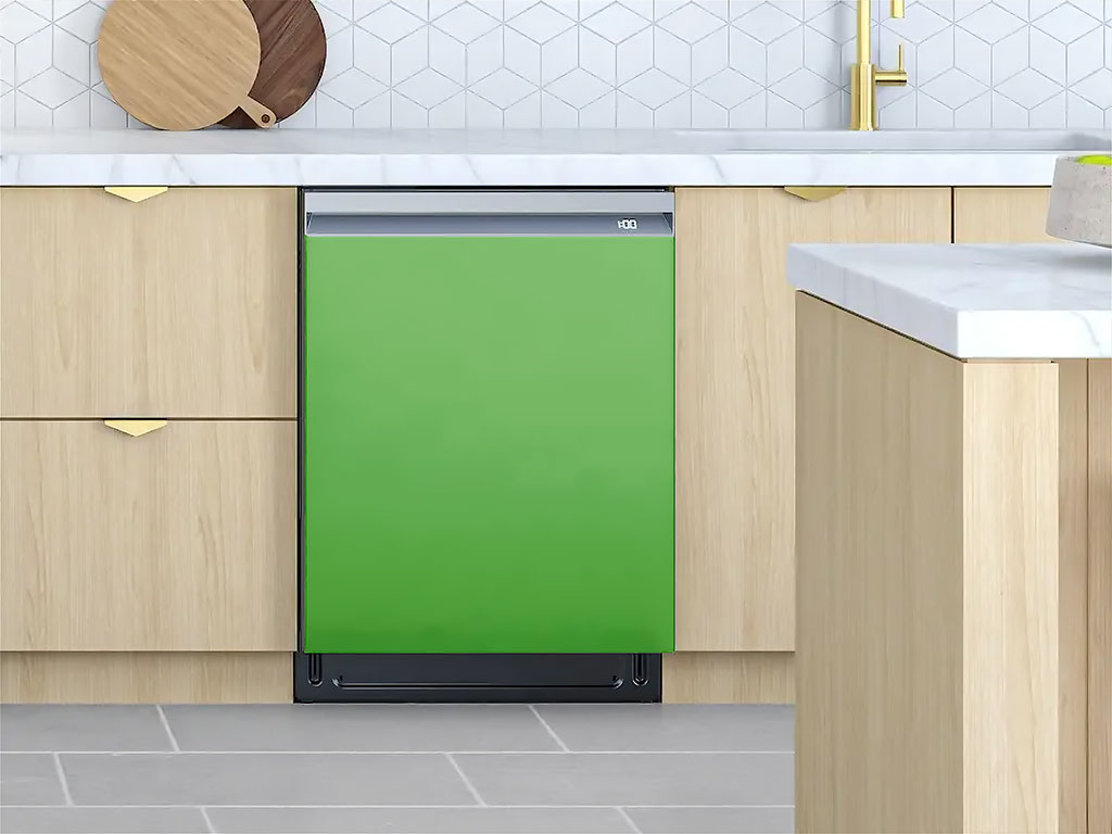 Rwraps™ Matte Green Custom Dishwasher Cover