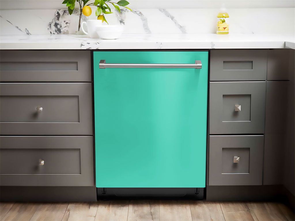 Rwraps™ Matte Teal Vinyl Dishwasher Wrap