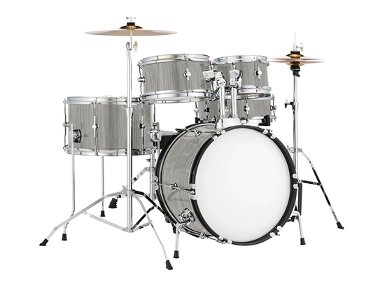 3M 1080 Brushed Aluminum Drum Kit Wrap