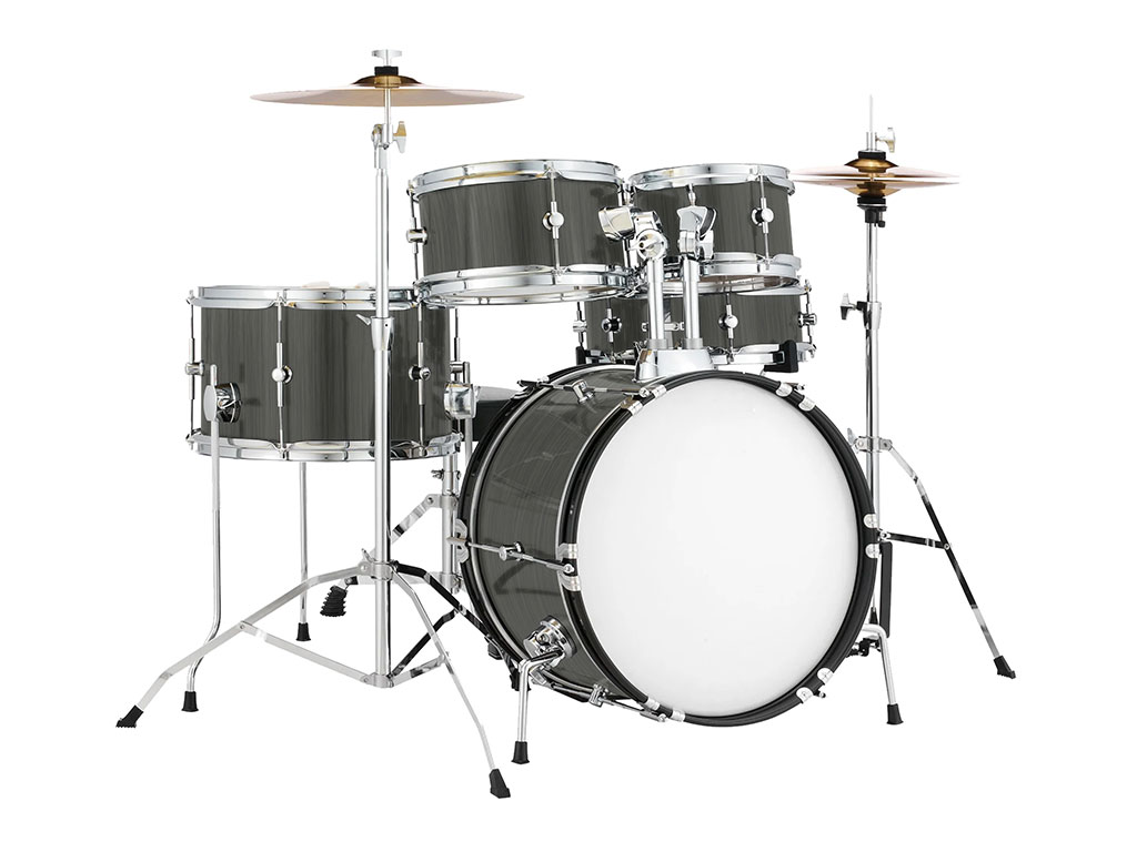 Avery Dennison SW900 Brushed Titanium Drum Kit Wrap