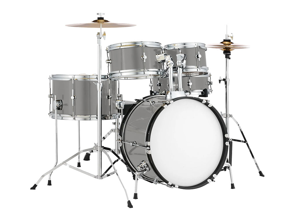 Avery Dennison SW900 Satin Gray Drum Kit Wrap