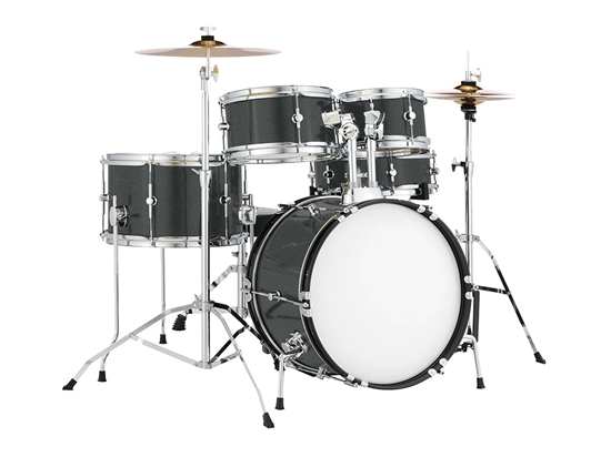 Avery Dennison SW900 Matte Metallic Gunmetal Drum Kit Wrap