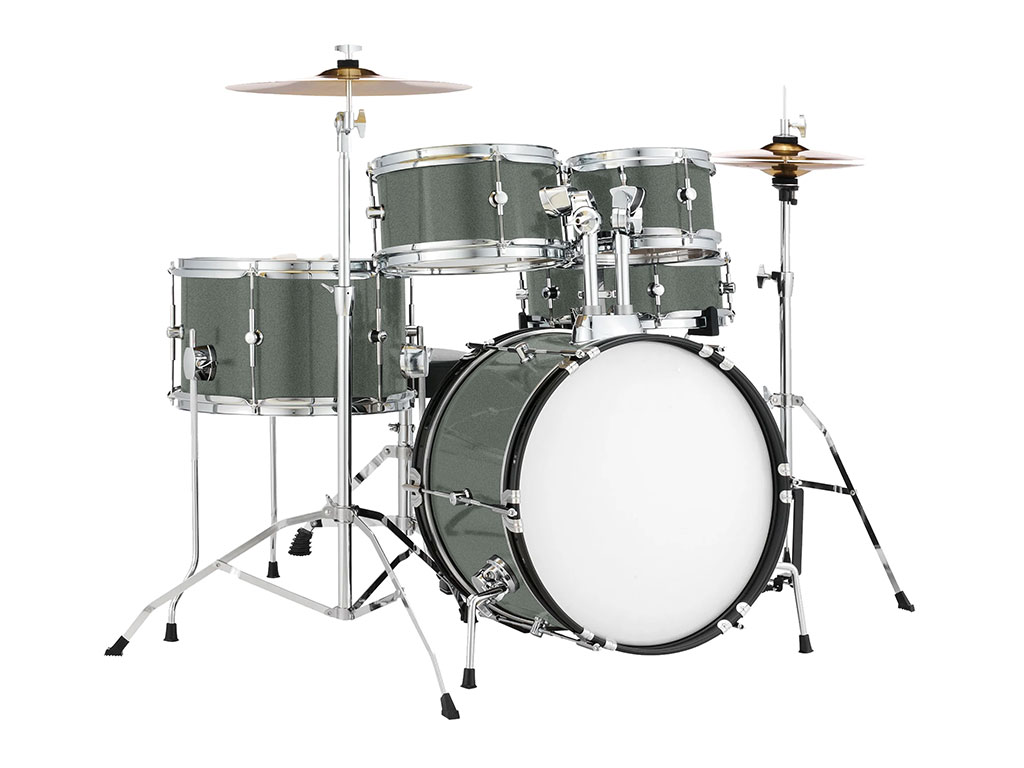 Avery Dennison SW900 Matte Metallic Anthracite Drum Kit Wrap