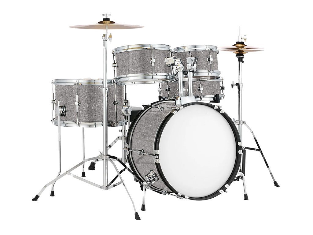 Avery Dennison SW900 Diamond Silver Drum Kit Wrap