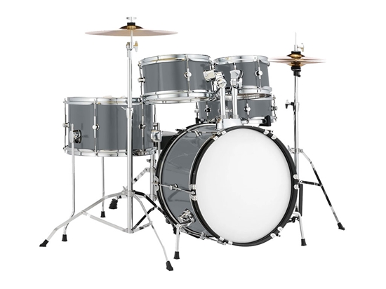 ORACAL 970RA Gloss TeleGray Drum Kit Wrap