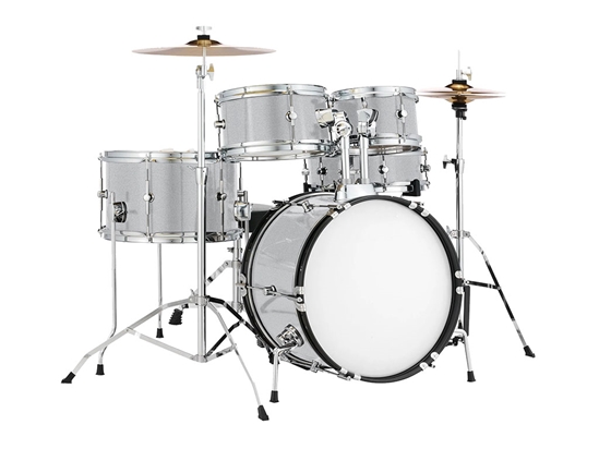 ORACAL 970RA Metallic Silver Gray Drum Kit Wrap