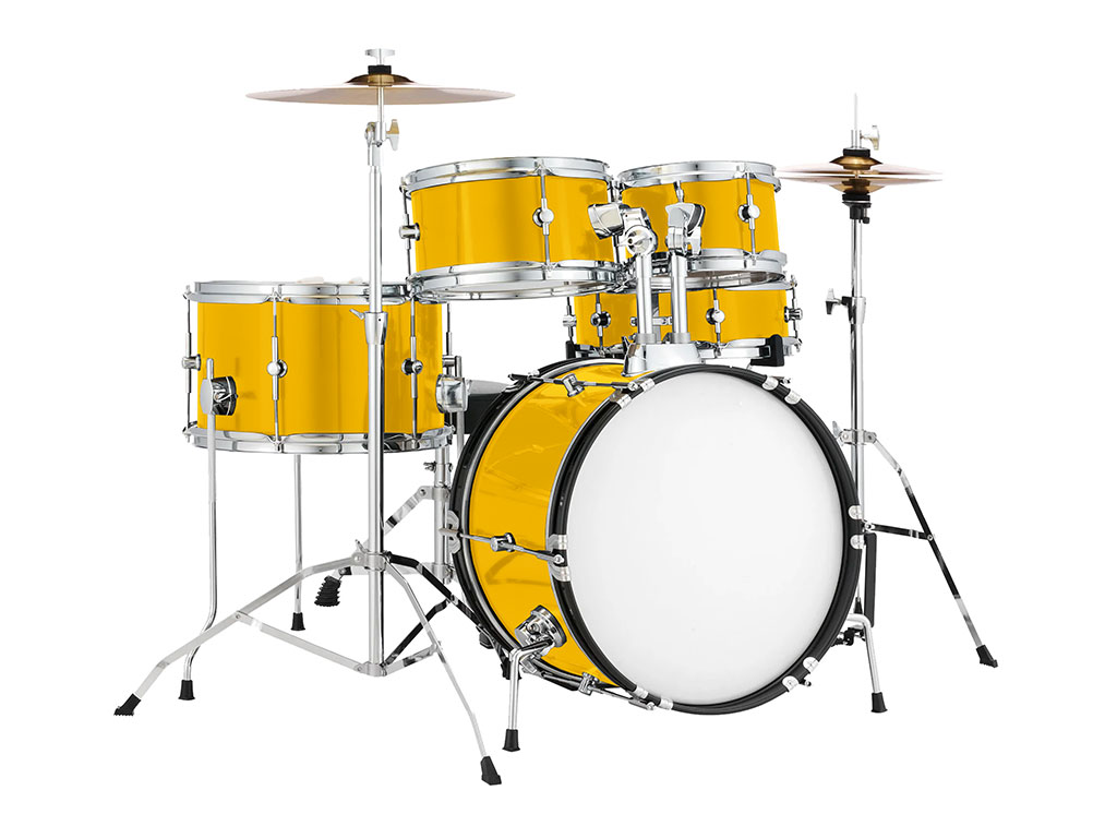 ORACAL 970RA Gloss Maize Yellow Drum Kit Wrap