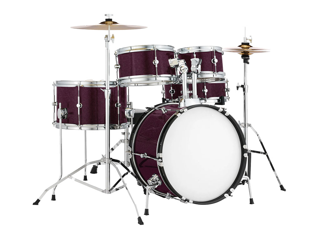 Rwraps Velvet Purple Drum Kit Wrap