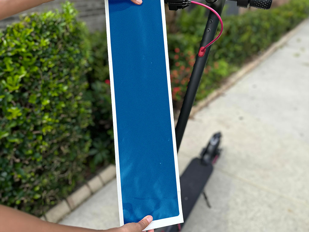 3M 1080 Gloss Blue Fire DIY Electric Scooter Wraps