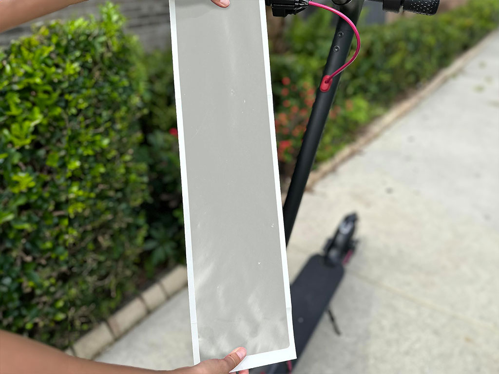 3M 2080 Satin White DIY Electric Scooter Wraps