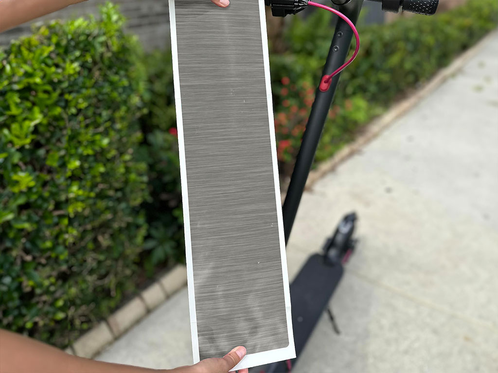 3M 2080 Brushed Aluminum DIY Electric Scooter Wraps