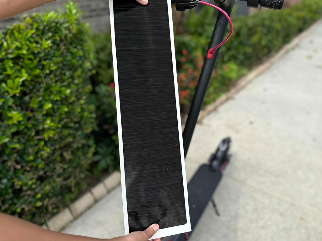 3M 2080 Brushed Black Metallic DIY Electric Scooter Wraps