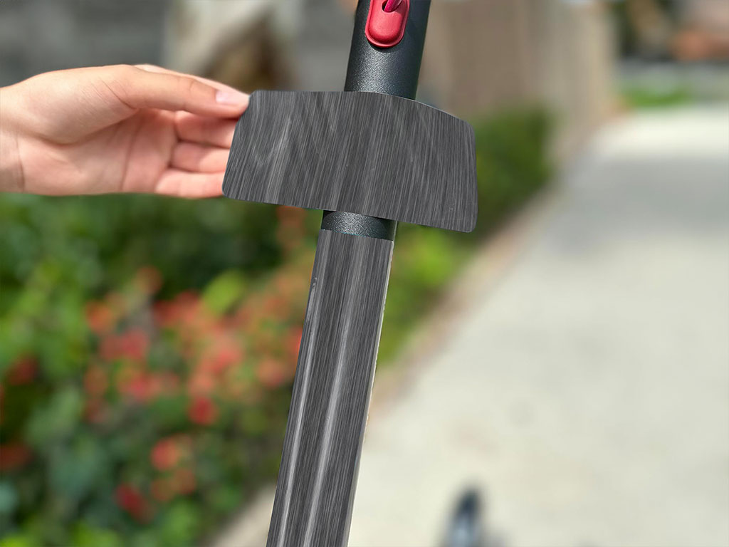 3M 2080 Brushed Titanium Electric Kick-Scooter Wraps