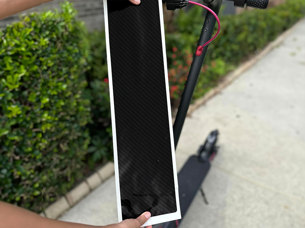 3M 2080 Carbon Fiber Black DIY Electric Scooter Wraps