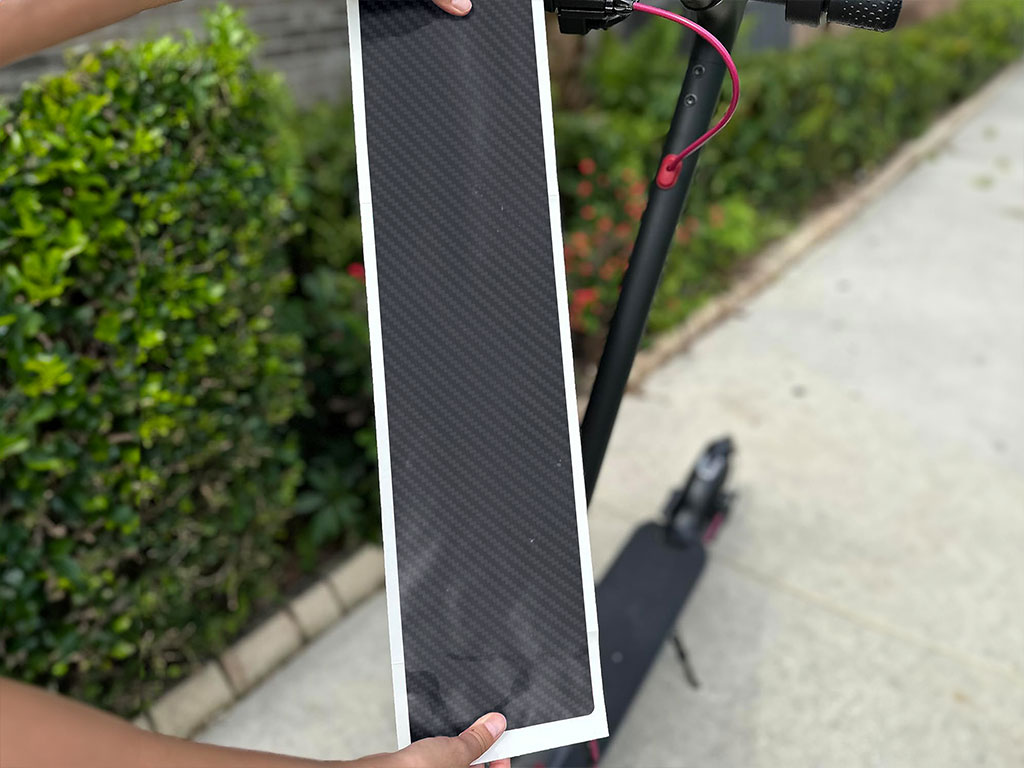 3M 2080 Carbon Fiber Anthracite DIY Electric Scooter Wraps