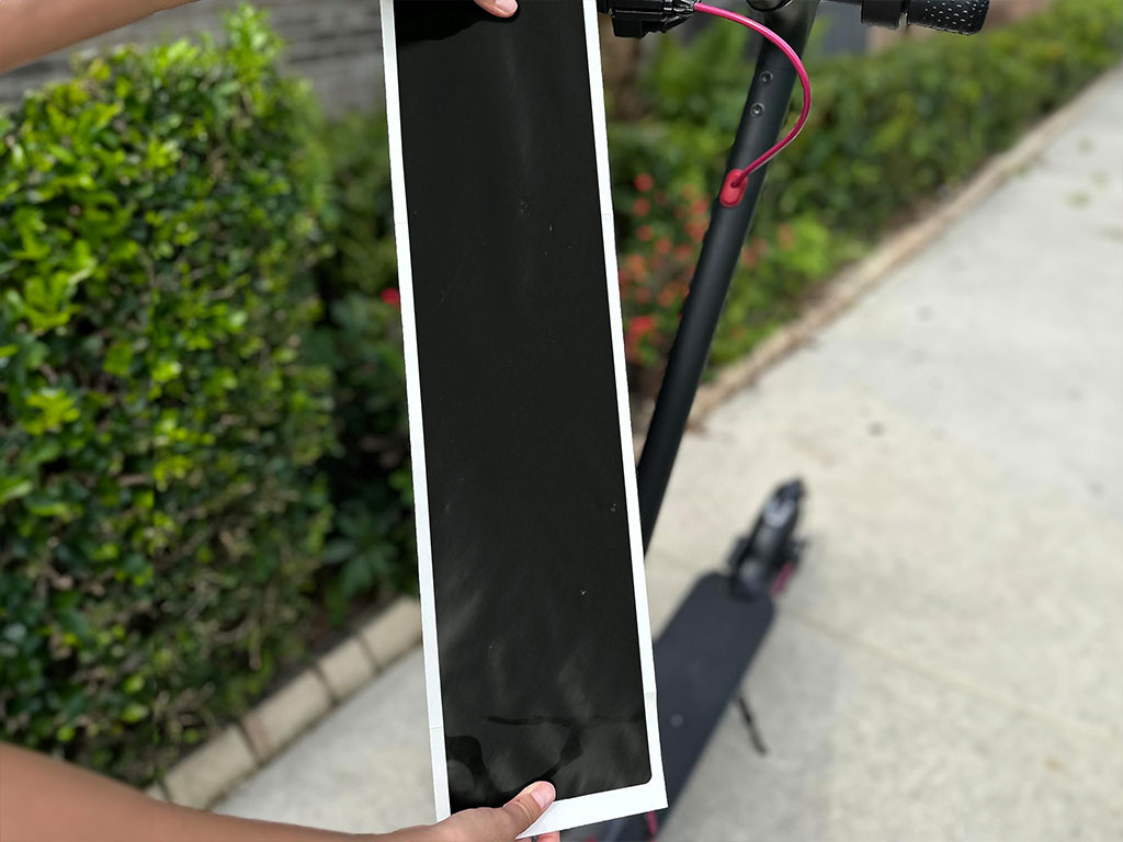 3M 2080 Dead Matte Black DIY Electric Scooter Wraps