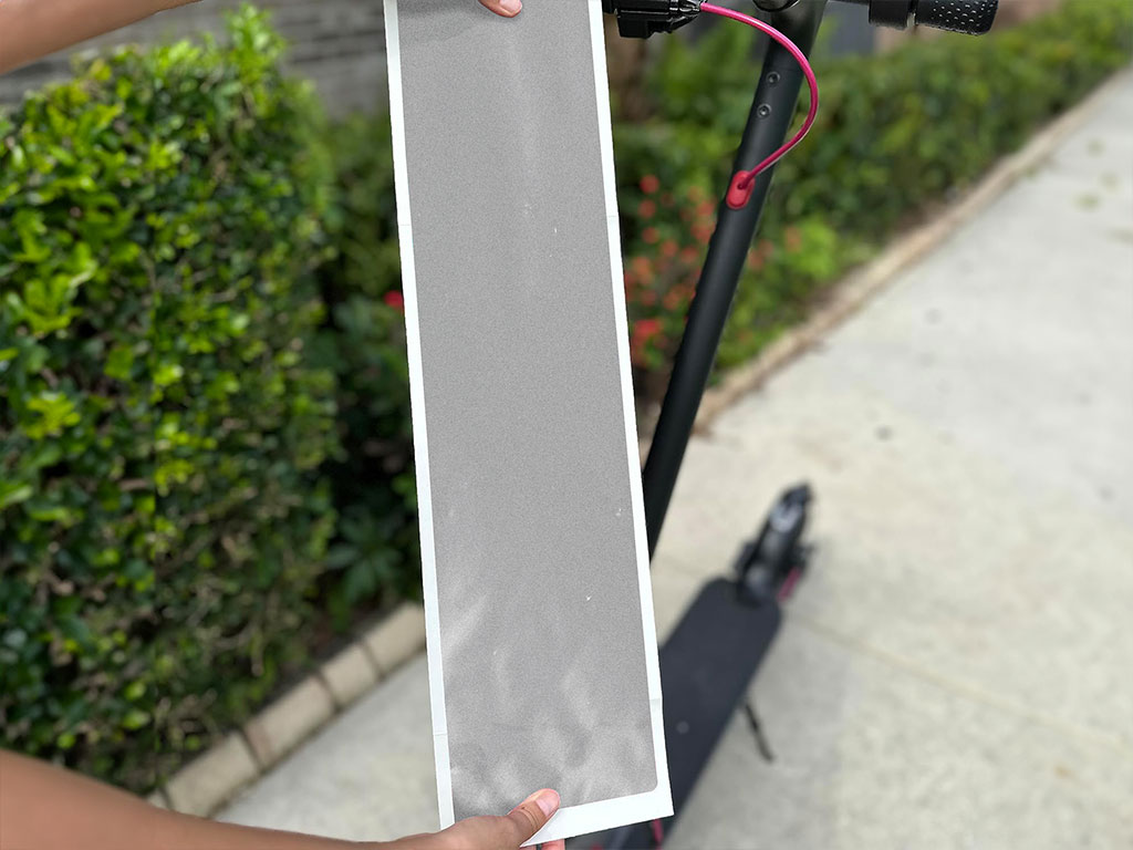 3M 1080 Gloss White Aluminum DIY Electric Scooter Wraps