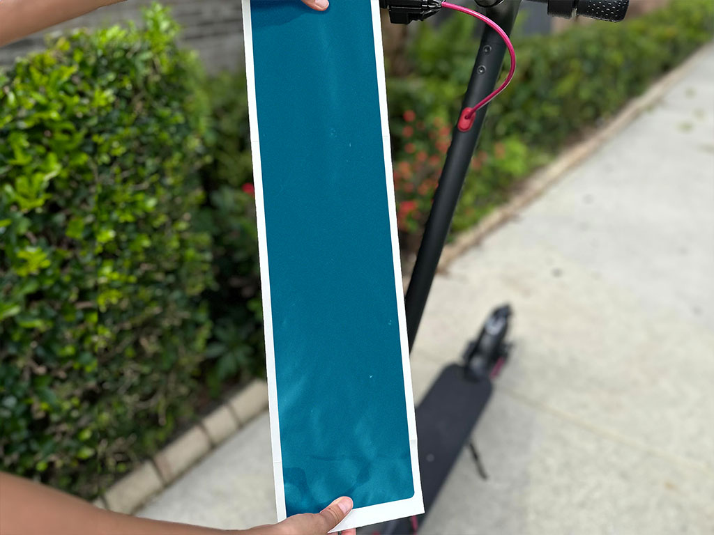 3M 2080 Gloss Blue Metallic DIY Electric Scooter Wraps