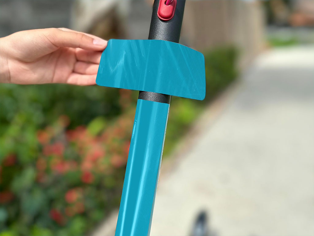 3M 2080 Gloss Sky Blue Electric Kick-Scooter Wraps