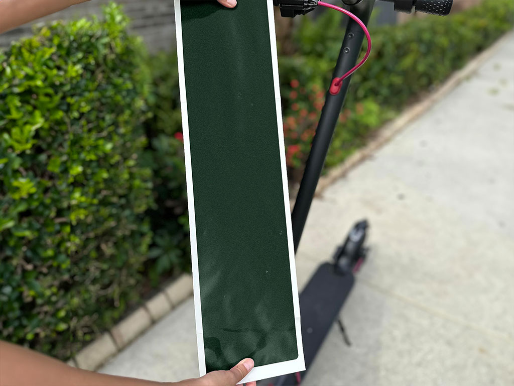 3M 2080 Matte Pine Green Metallic DIY Electric Scooter Wraps