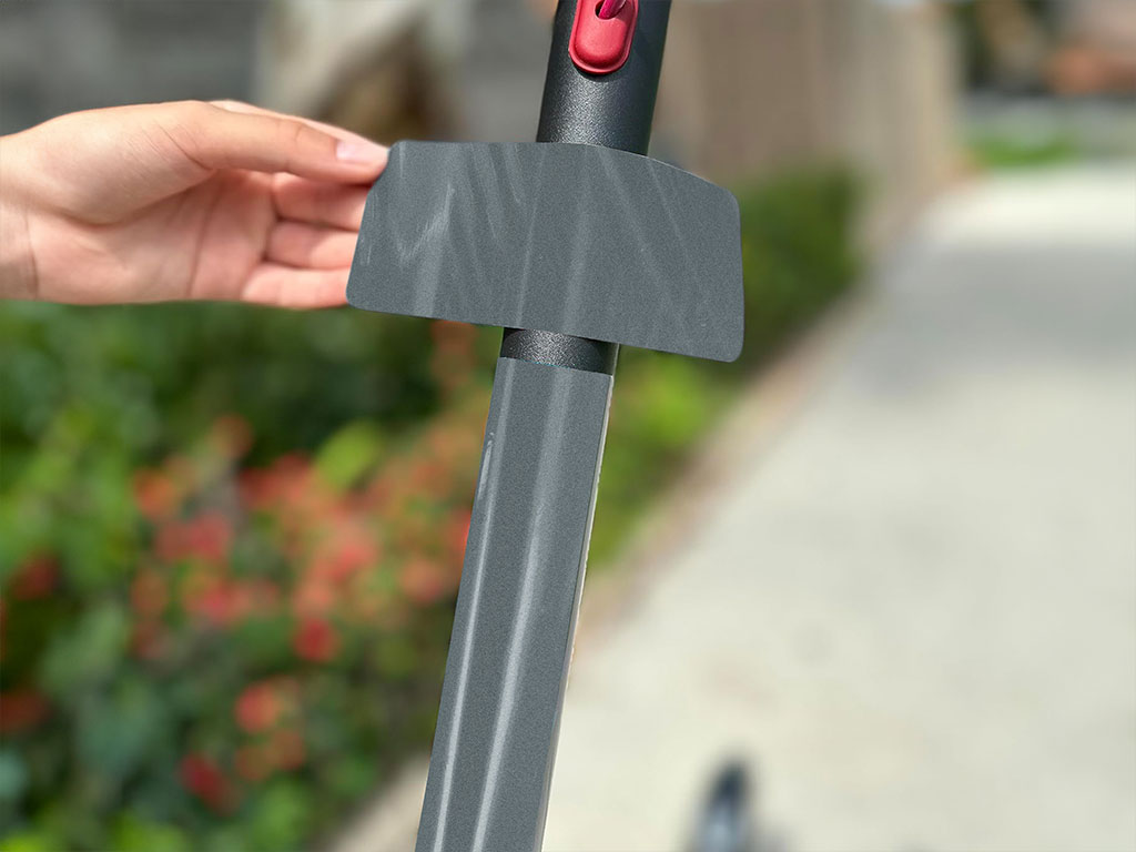 3M 2080 Matte Silver Electric Kick-Scooter Wraps