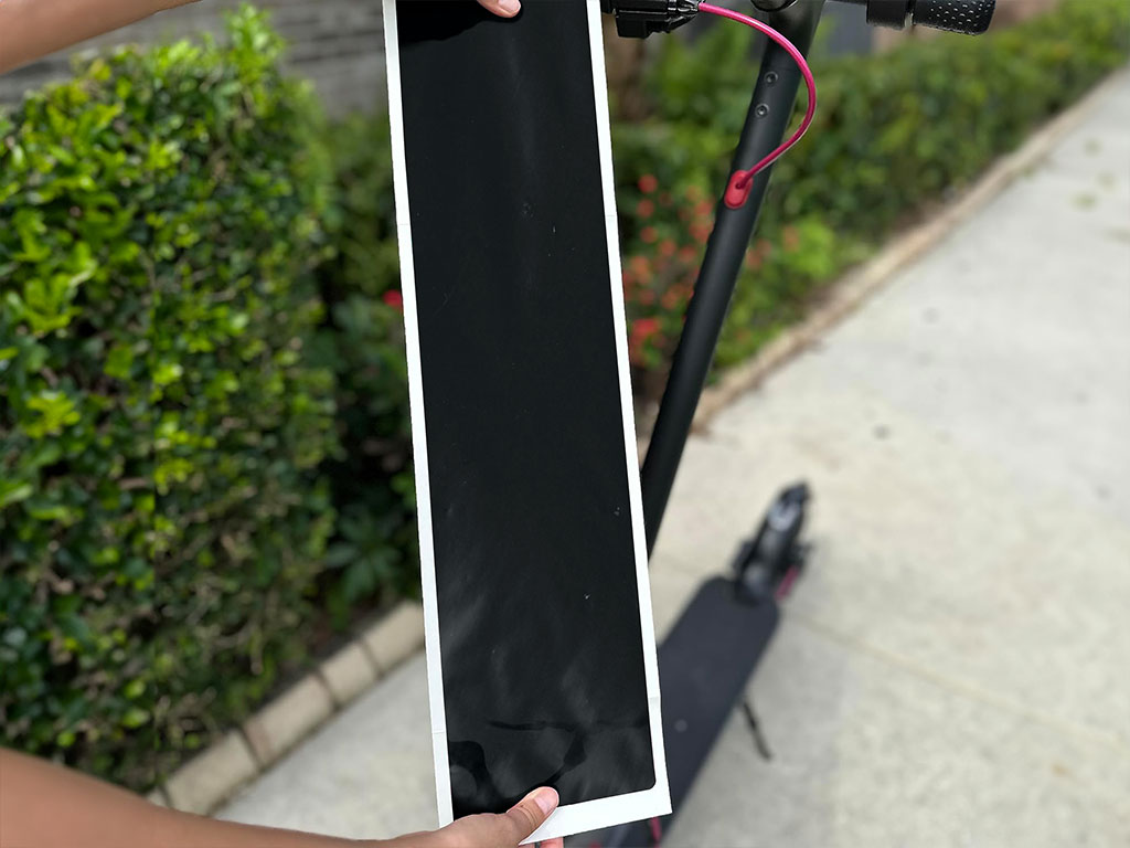 3M 2080 Matte Deep Black DIY Electric Scooter Wraps