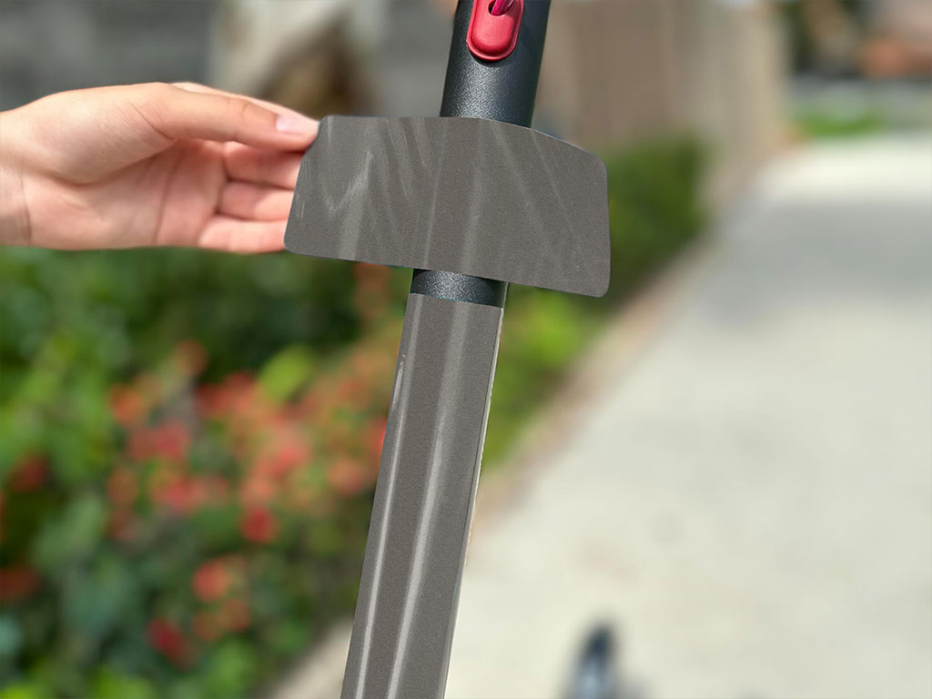 3M 2080 Matte Gray Aluminum Electric Kick-Scooter Wraps