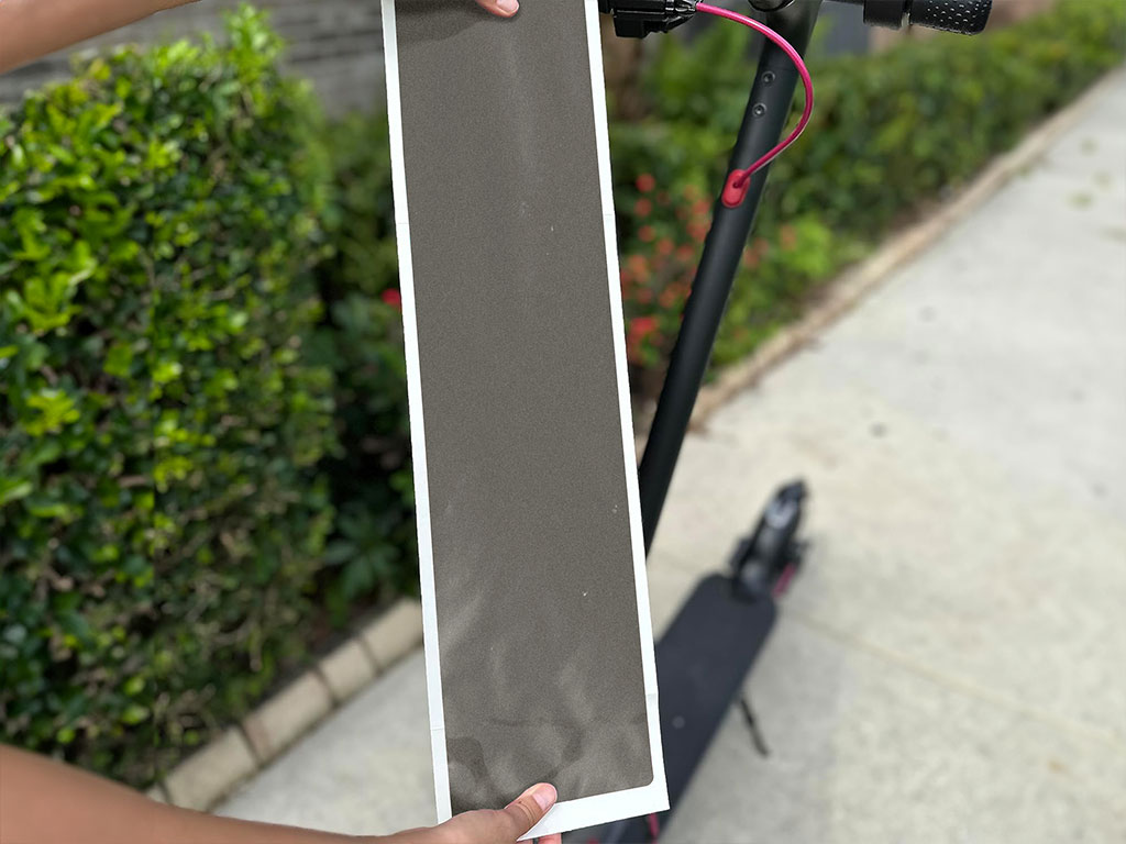 3M 2080 Matte Gray Aluminum DIY Electric Scooter Wraps