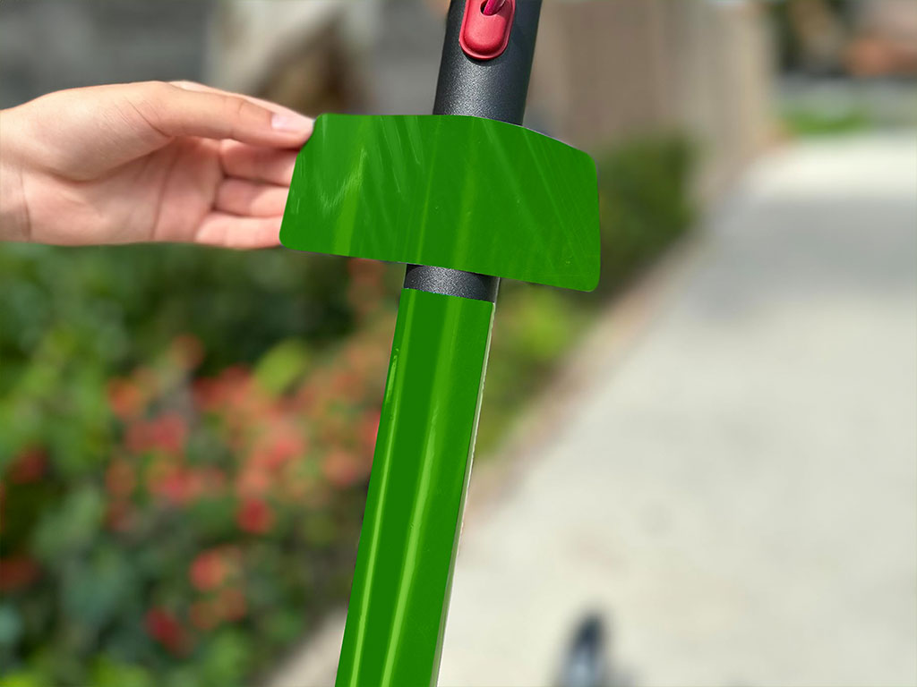 3M 2080 Satin Apple Green Electric Kick-Scooter Wraps