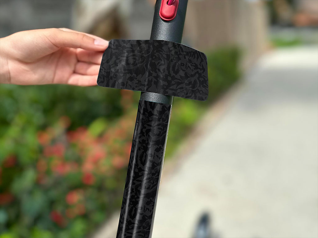 3M 2080 Shadow Black Electric Kick-Scooter Wraps