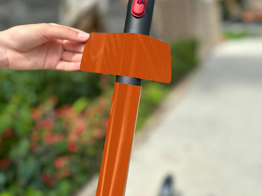 Avery Dennison SW900 Matte Orange Electric Kick-Scooter Wraps