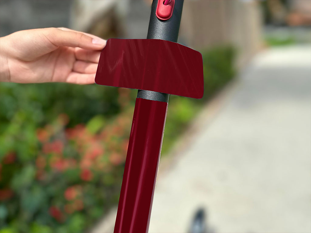 Avery Dennison SW900 Gloss Burgundy Electric Kick-Scooter Wraps