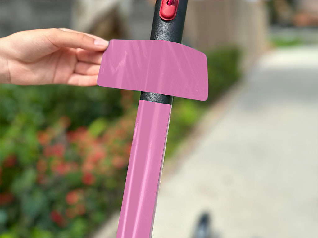 Avery Dennison SW900 Satin Bubblegum Pink Electric Kick-Scooter Wraps