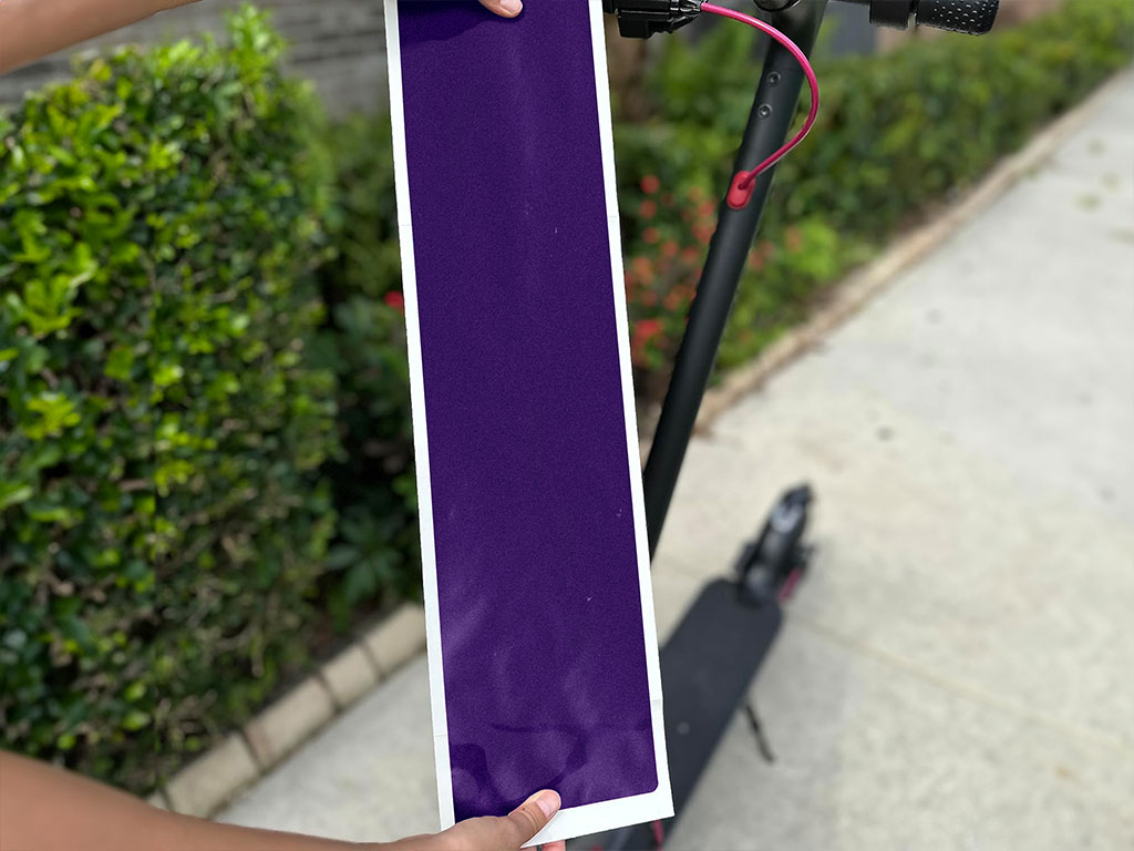 Avery Dennison SW900 Matte Metallic Purple DIY Electric Scooter Wraps