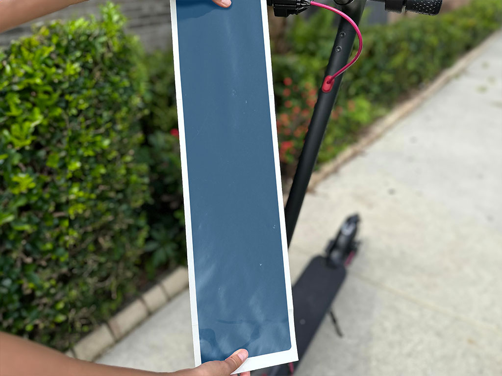 Avery Dennison SW900 Matte Metallic Frosty Blue DIY Electric Scooter Wraps