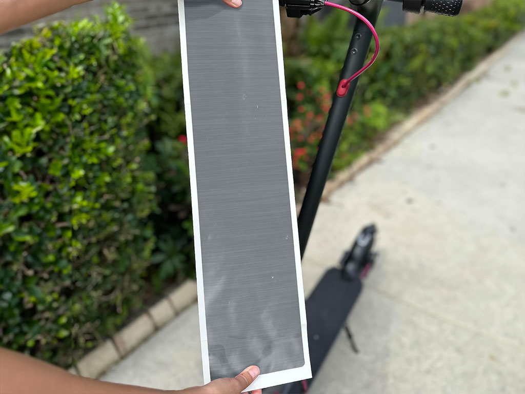 Avery Dennison SW900 Brushed Aluminum DIY Electric Scooter Wraps