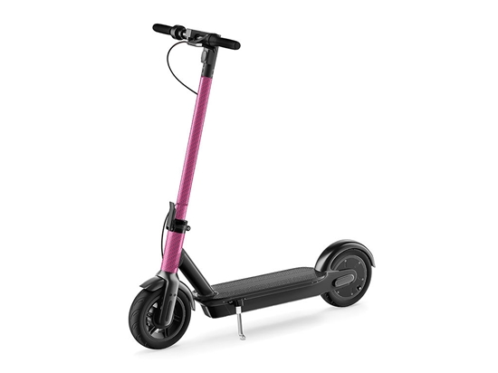 Rwraps 4D Carbon Fiber Pink E-Scooter Wraps