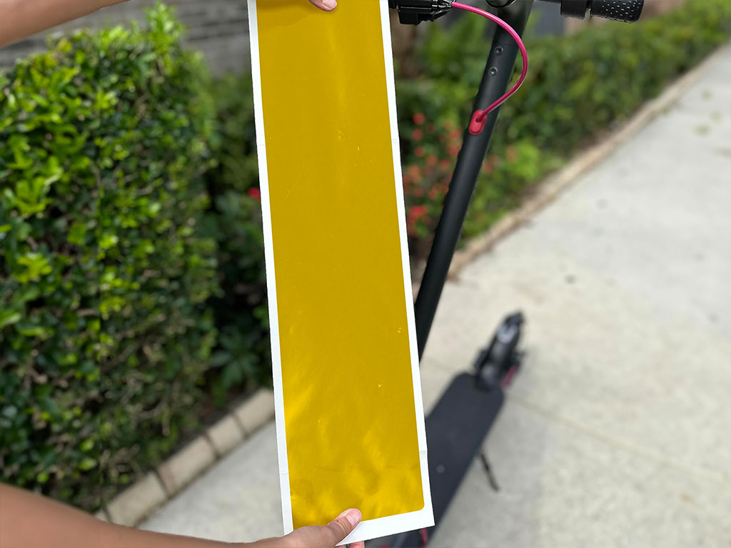 Rwraps Gloss Yellow (Maize) DIY Electric Scooter Wraps