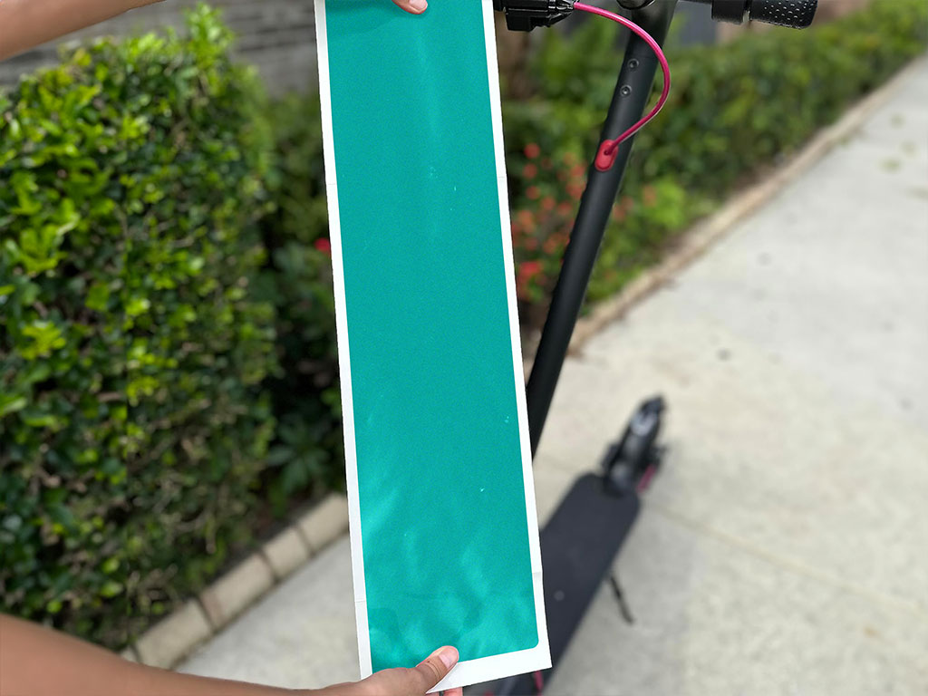 Rwraps Gloss Metallic Lake Blue DIY Electric Scooter Wraps