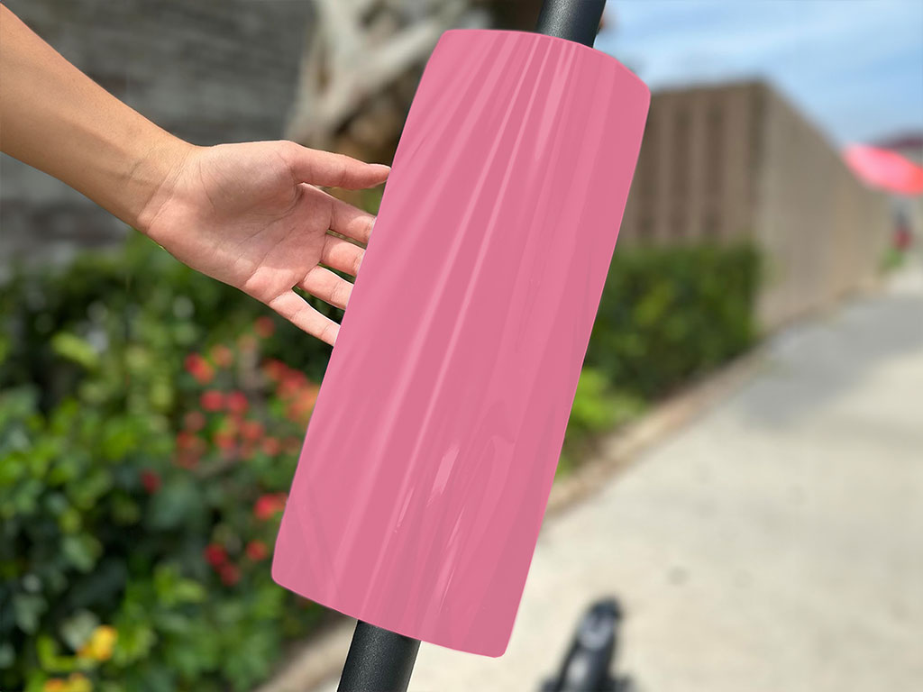 Rwraps Gloss Pink Do-It-Yourself E-Scooter Wraps