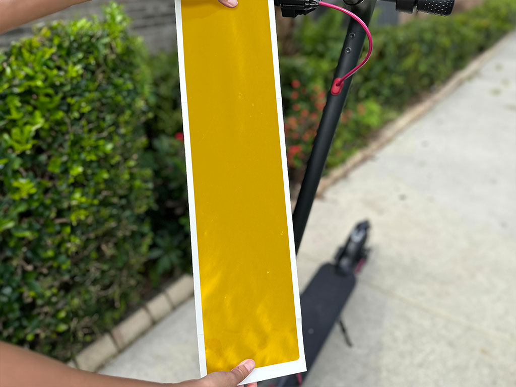 Rwraps Hyper Gloss Yellow DIY Electric Scooter Wraps