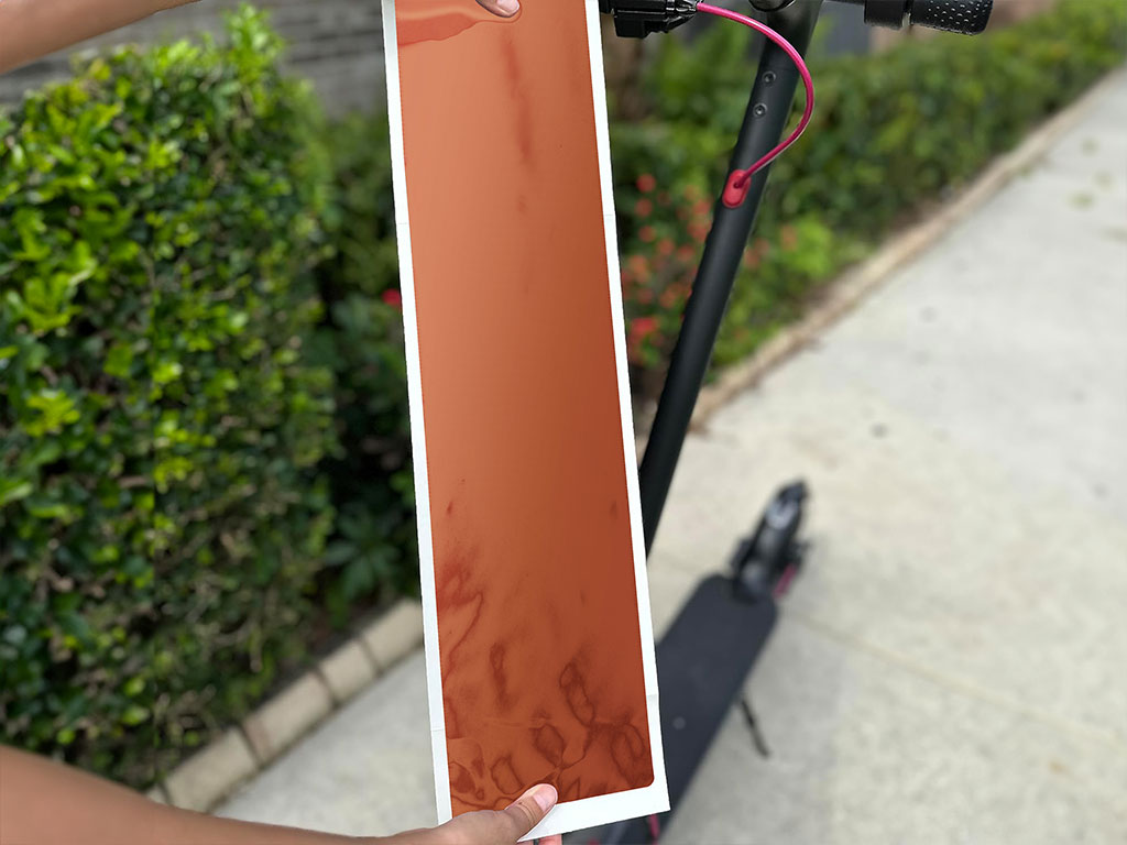 Rwraps Matte Chrome Bronze DIY Electric Scooter Wraps