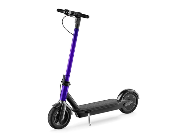 Rwraps Matte Chrome Purple E-Scooter Wraps