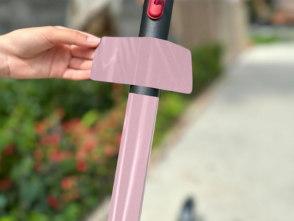 Rwraps Satin Metallic Sakura Pink Electric Kick-Scooter Wraps