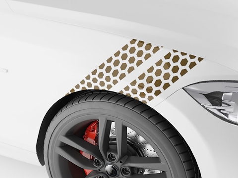 3M™ Honeycomb Fender Stripes - Gold