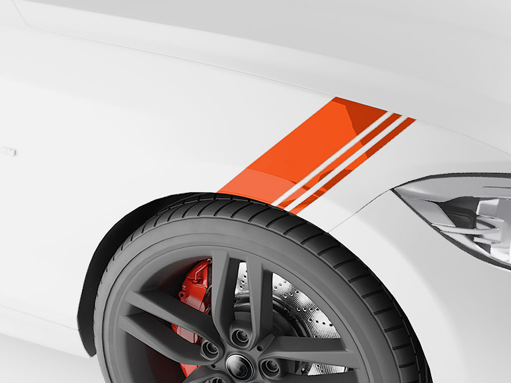 3M Bright Orange Fender Stripes