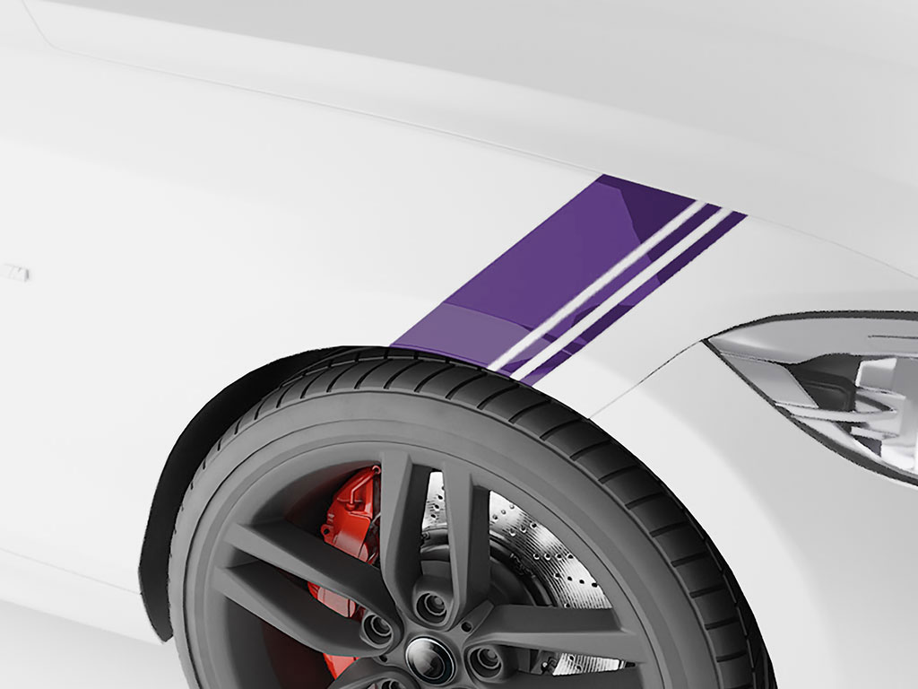 3M Purple Fender Stripes