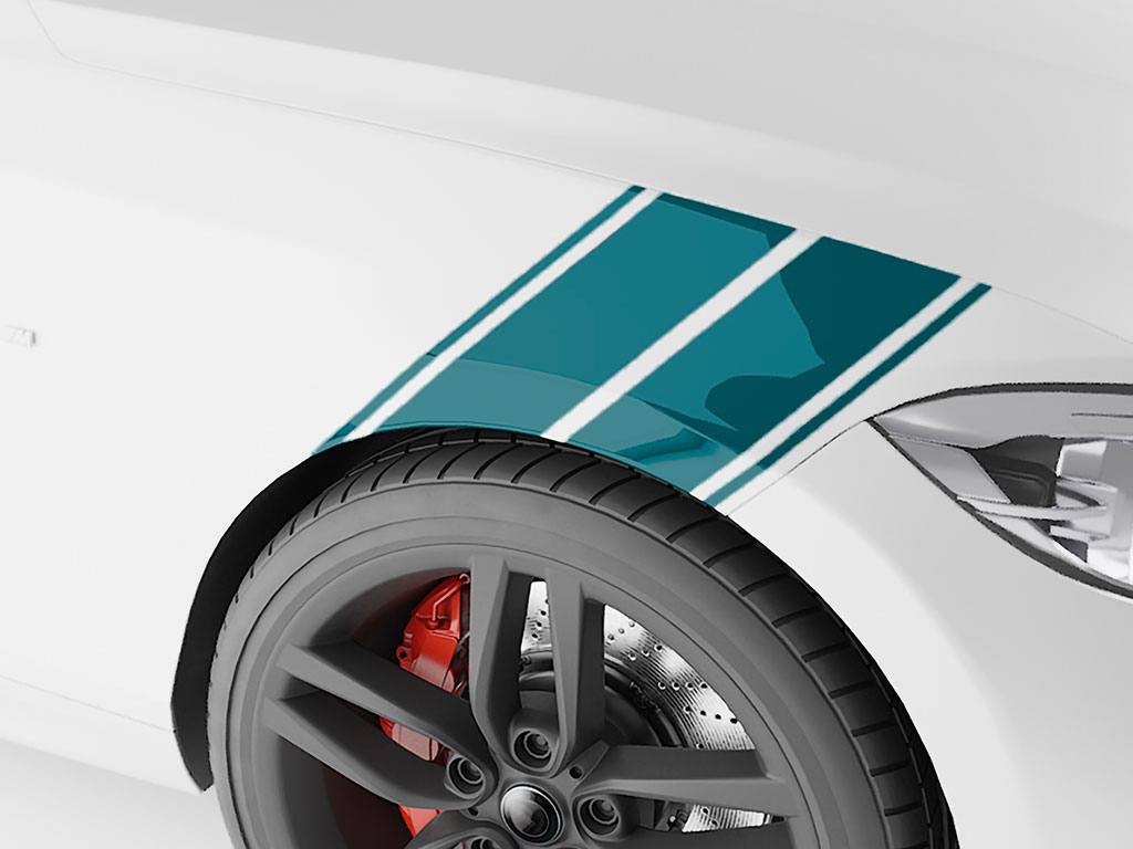 3M Teal Fender Stripes