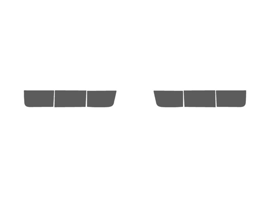 Volkswagen Jetta 1993-1998 Fog Light Protection Covers Diagram